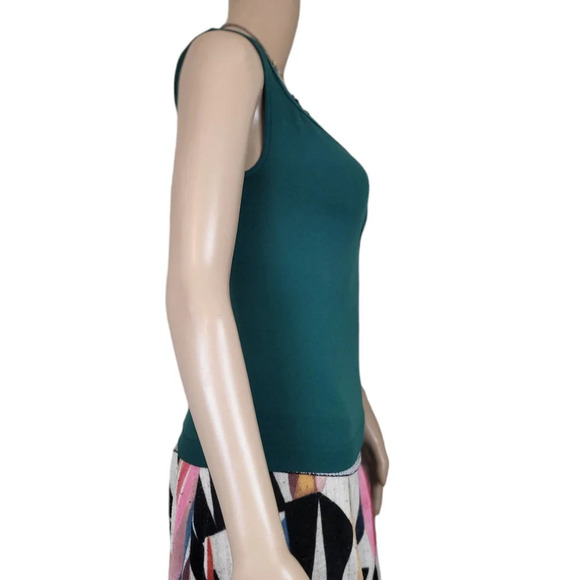 Free People Intimately Keyhole Emerald Green Top - Picture 4 of 6